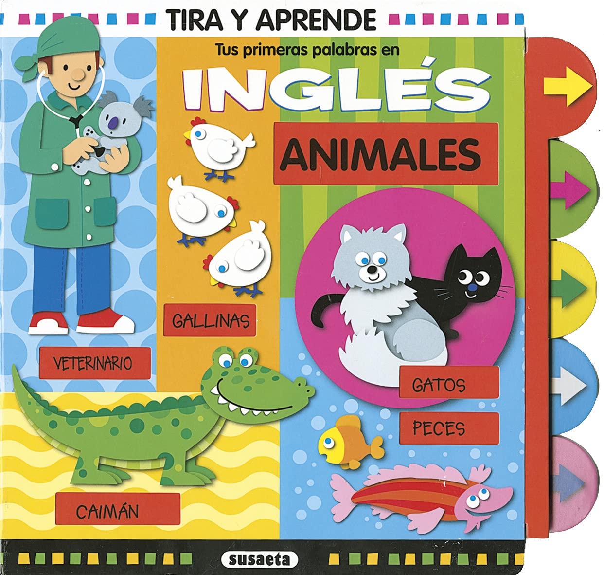 Tus primeras palabras en inglés. Animales book