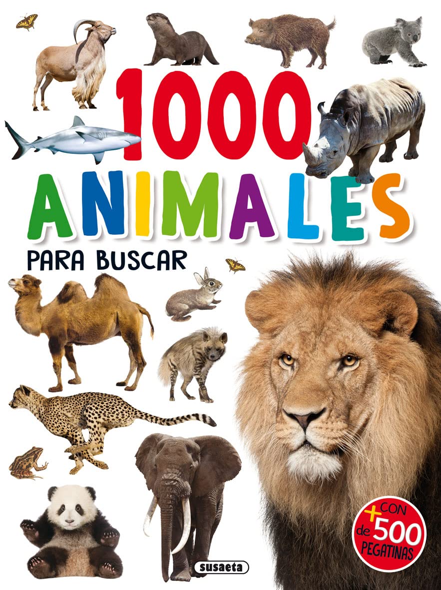 1000 animales para buscar book