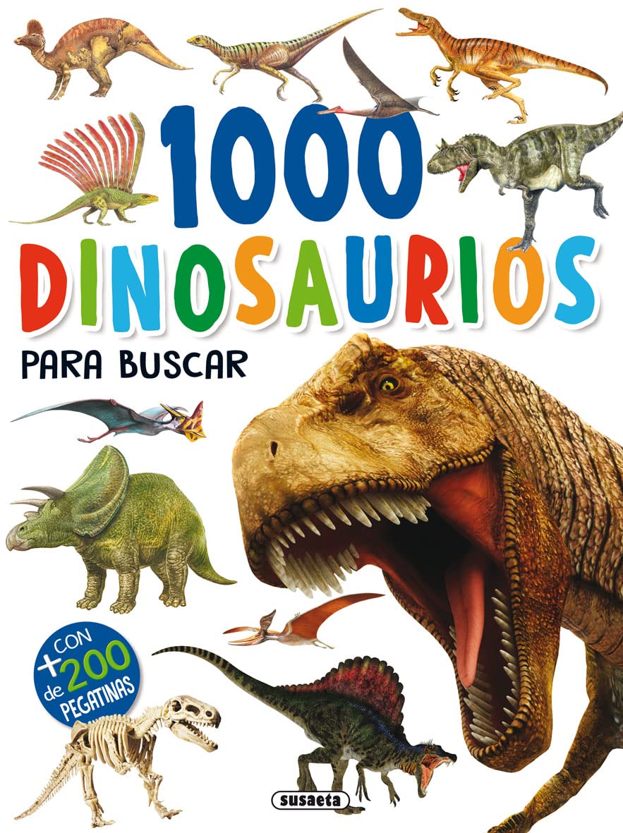 1000 dinosaurios para buscar book