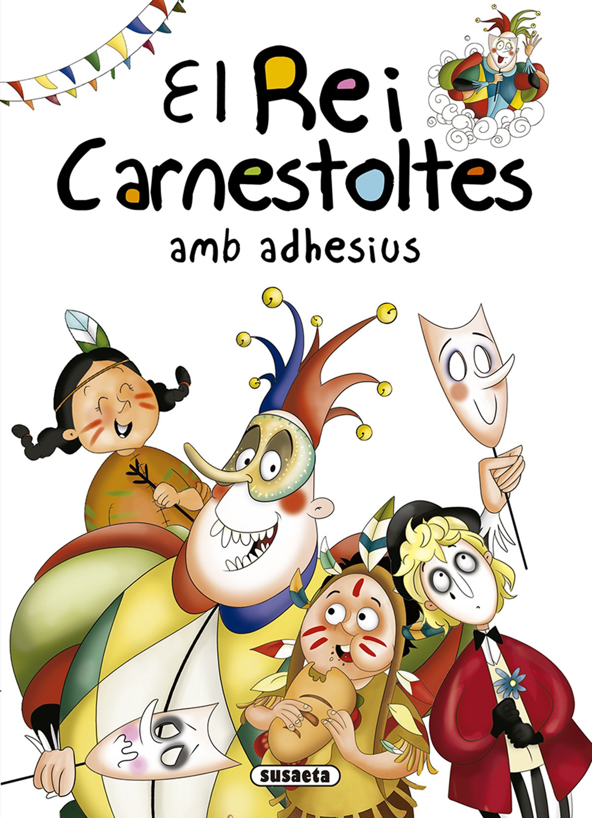 El Rei Carnestoltes amb adhesius book