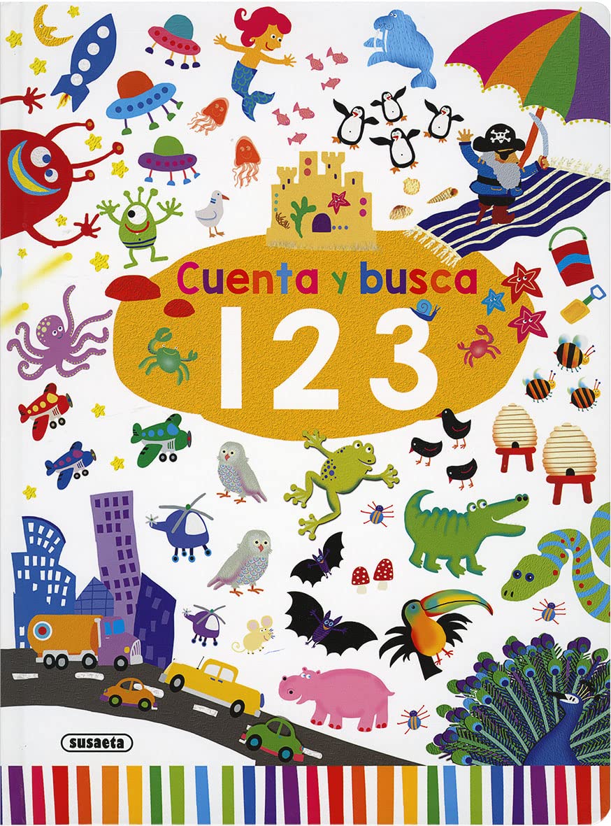 Cuenta y busca. 1,2,3 book