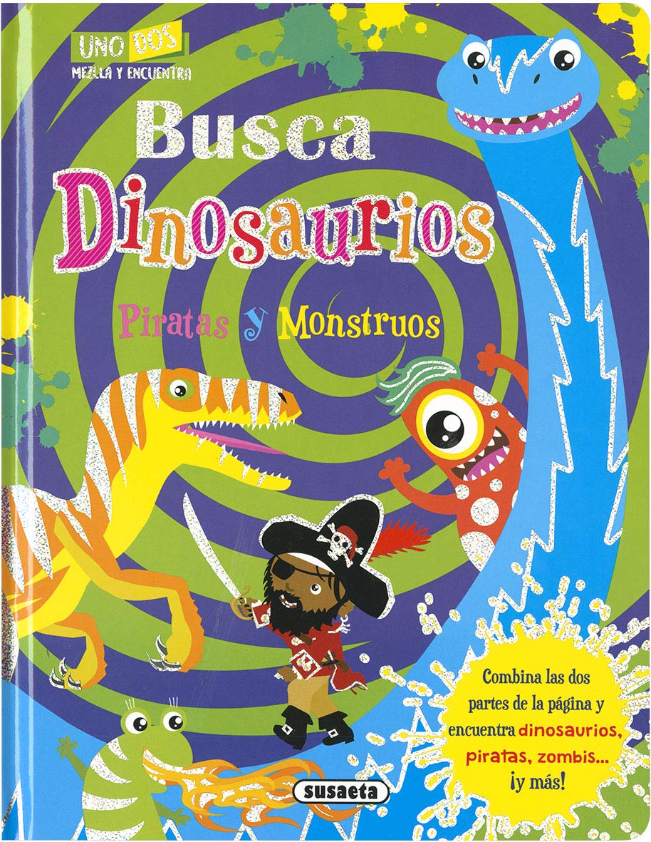 Busca dinosaurios (Mezcla y encuentra) Children's books