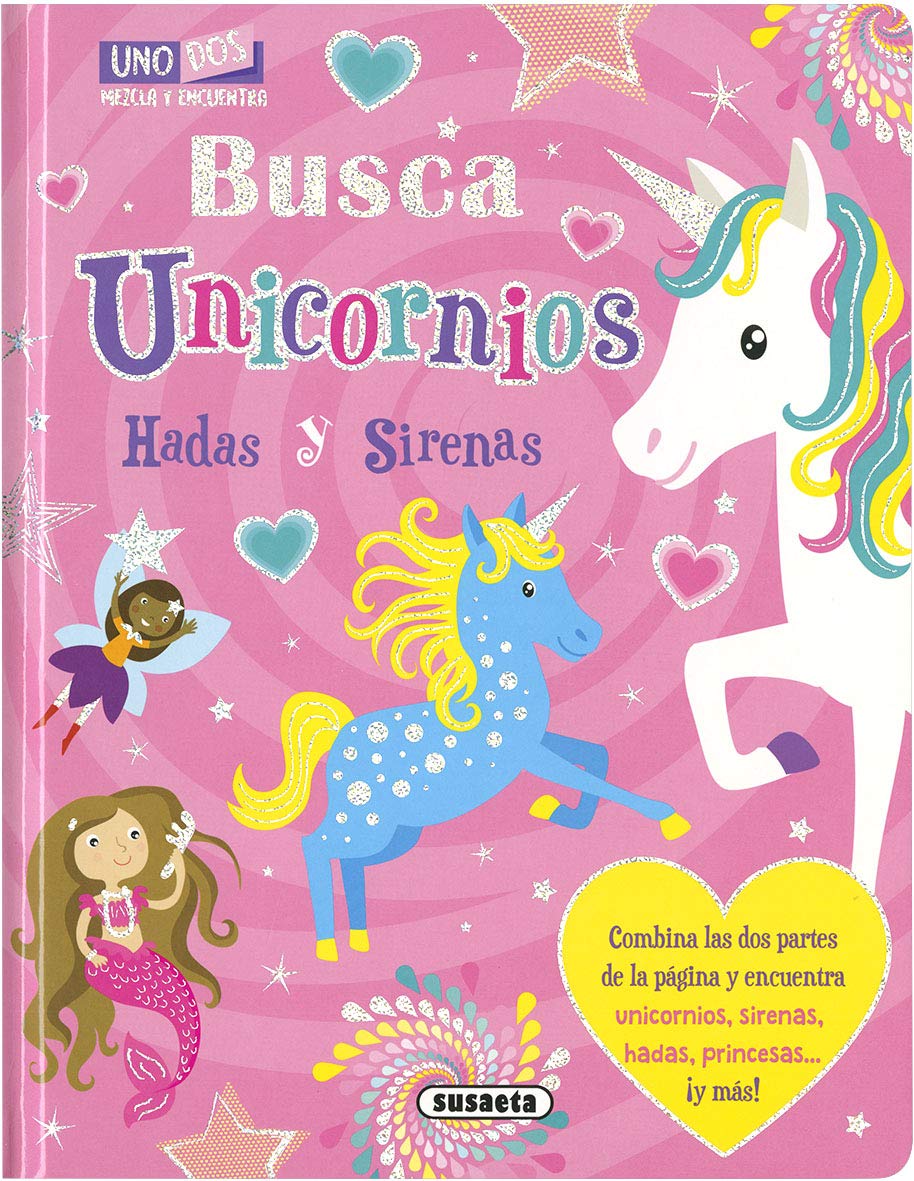 Busca unicornios (Mezcla y encuentra) Children's books