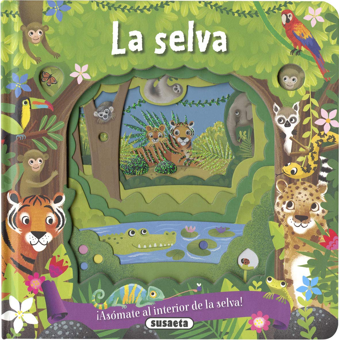 La selva (Asómate y mira) Children's books