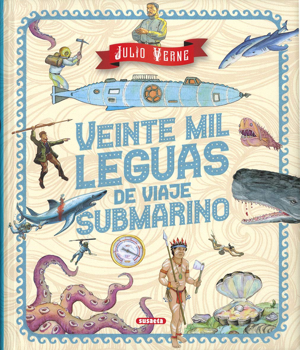 Veinte mil leguas de viaje submarino (Aventuras) Novels & Short Stories