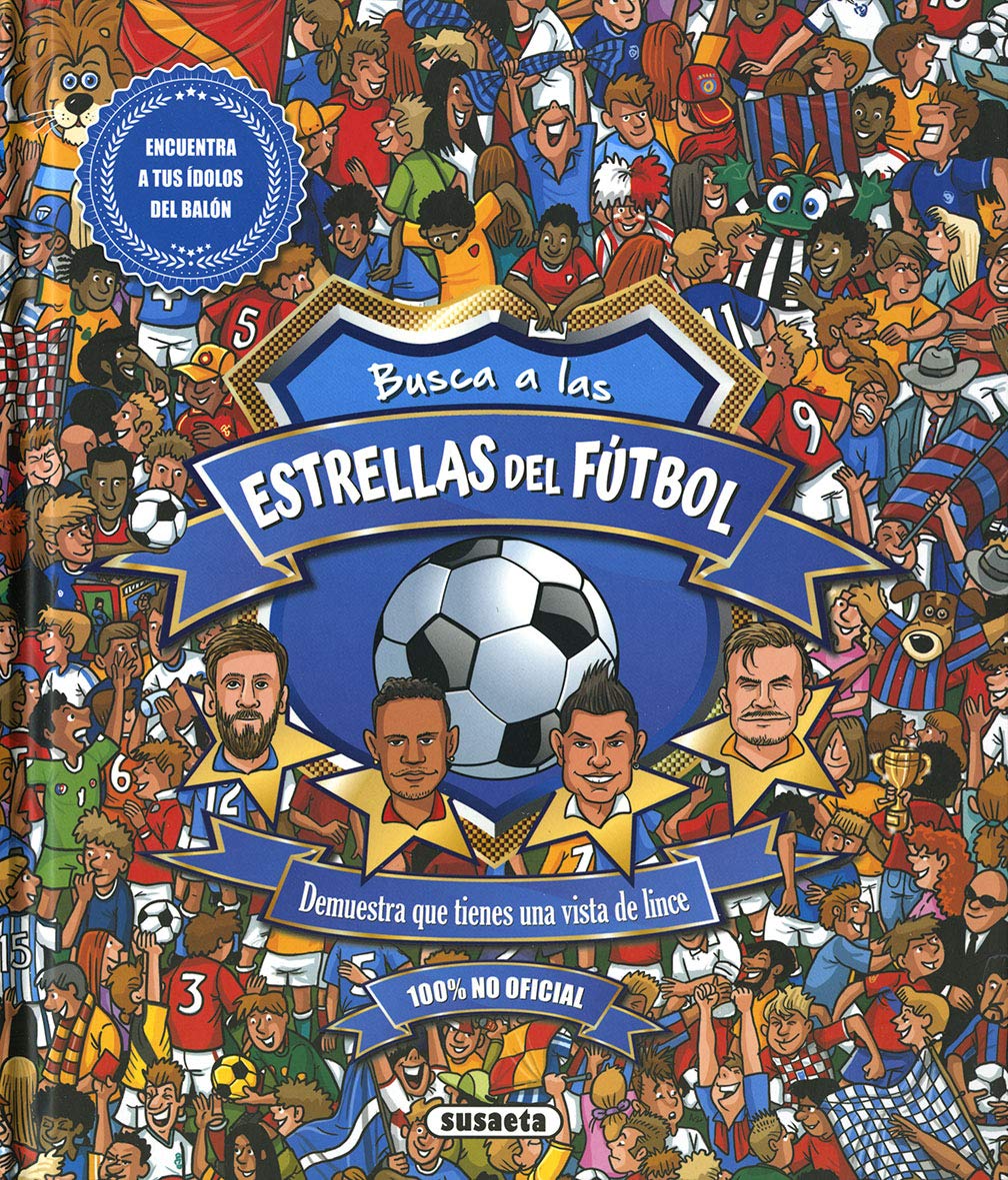 Busca a las estrellas del fútbol book