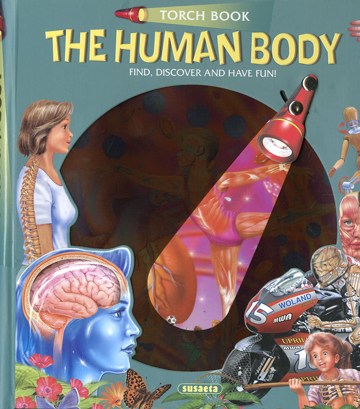 The human body (torch book) Tiptoi & Games