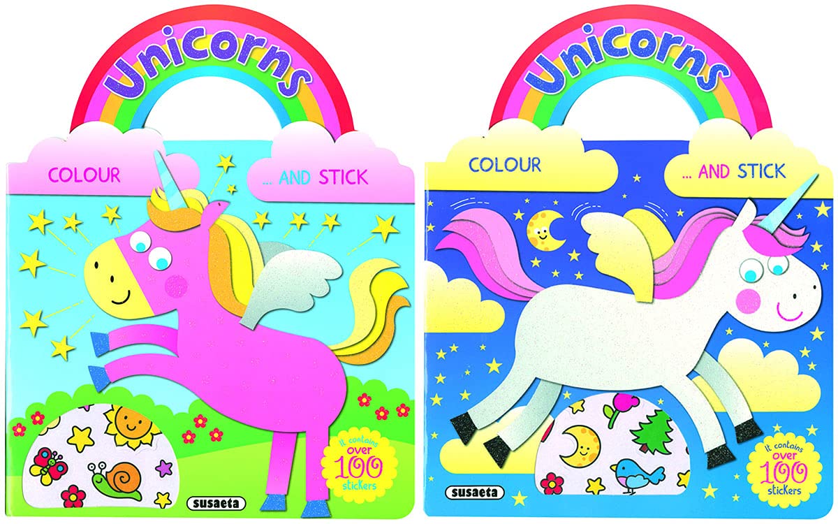 Unicorns to paint and paste (2 titles) (Referencias 999 Dadas De Baja) Tiptoi & Games