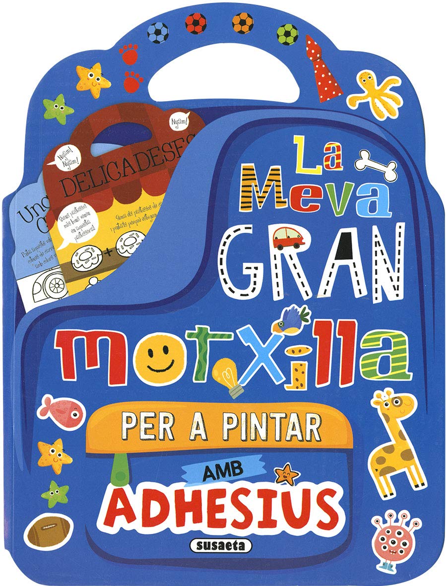 La meva gran motxilla per a pintar amb adhesius (Mi motxilla de adhesius) Tiptoi & Games