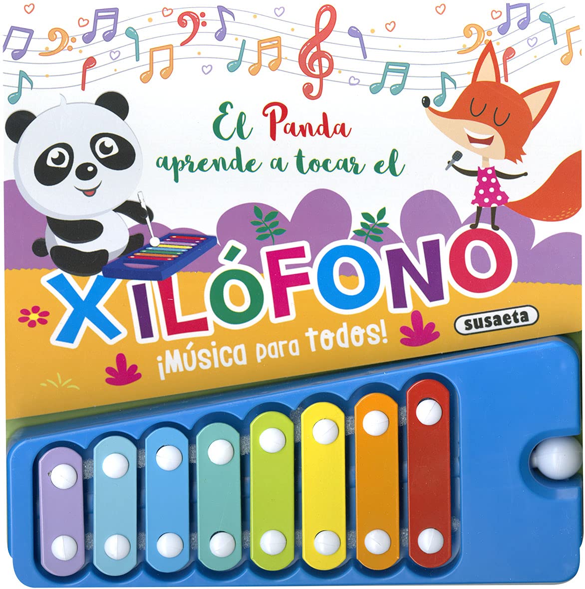 El panda aprende a tocar el xilófono (¡Música para todos!) Tiptoi & Games
