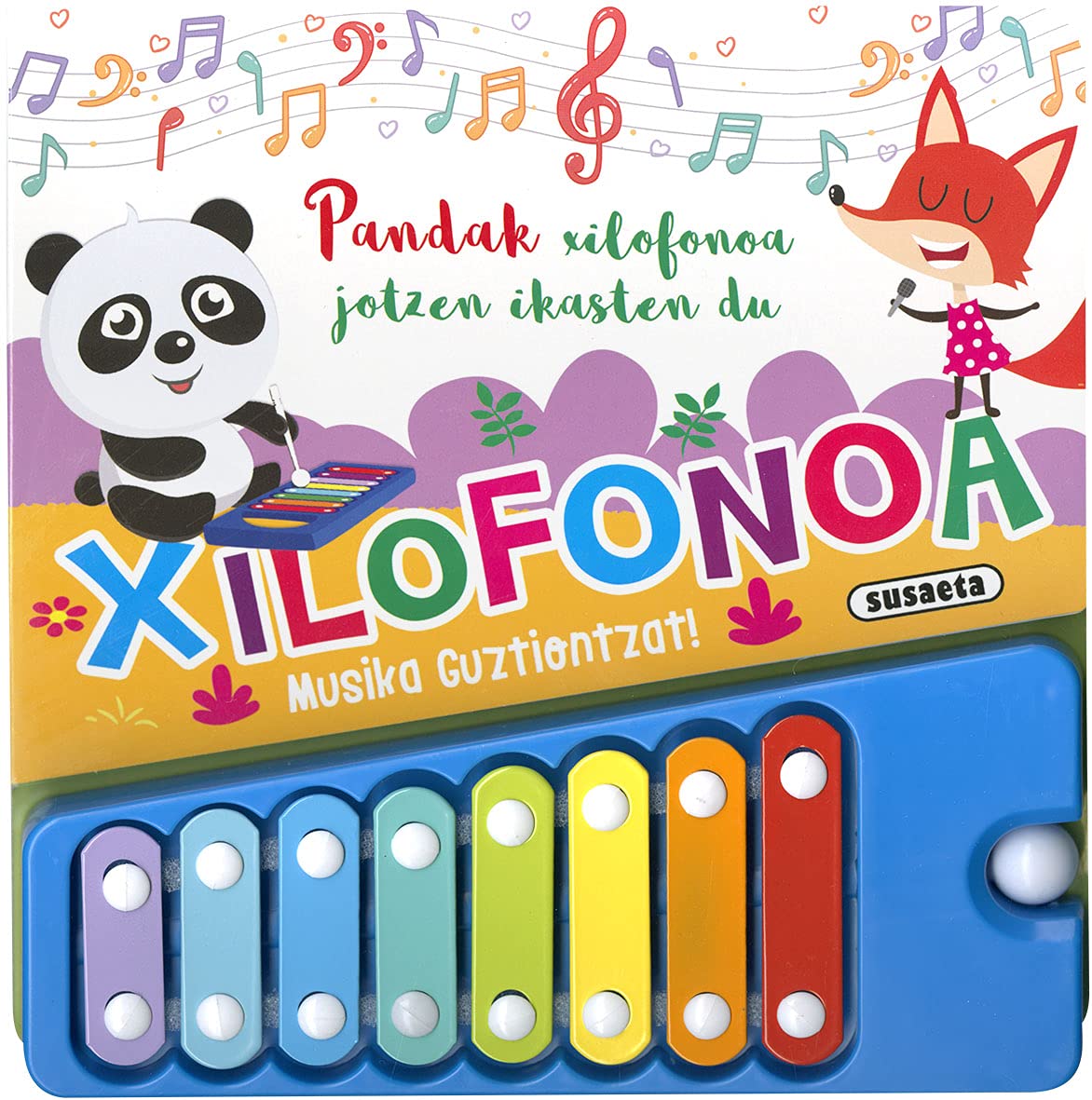 Pandak xilofonoa jotzen ikasten du book