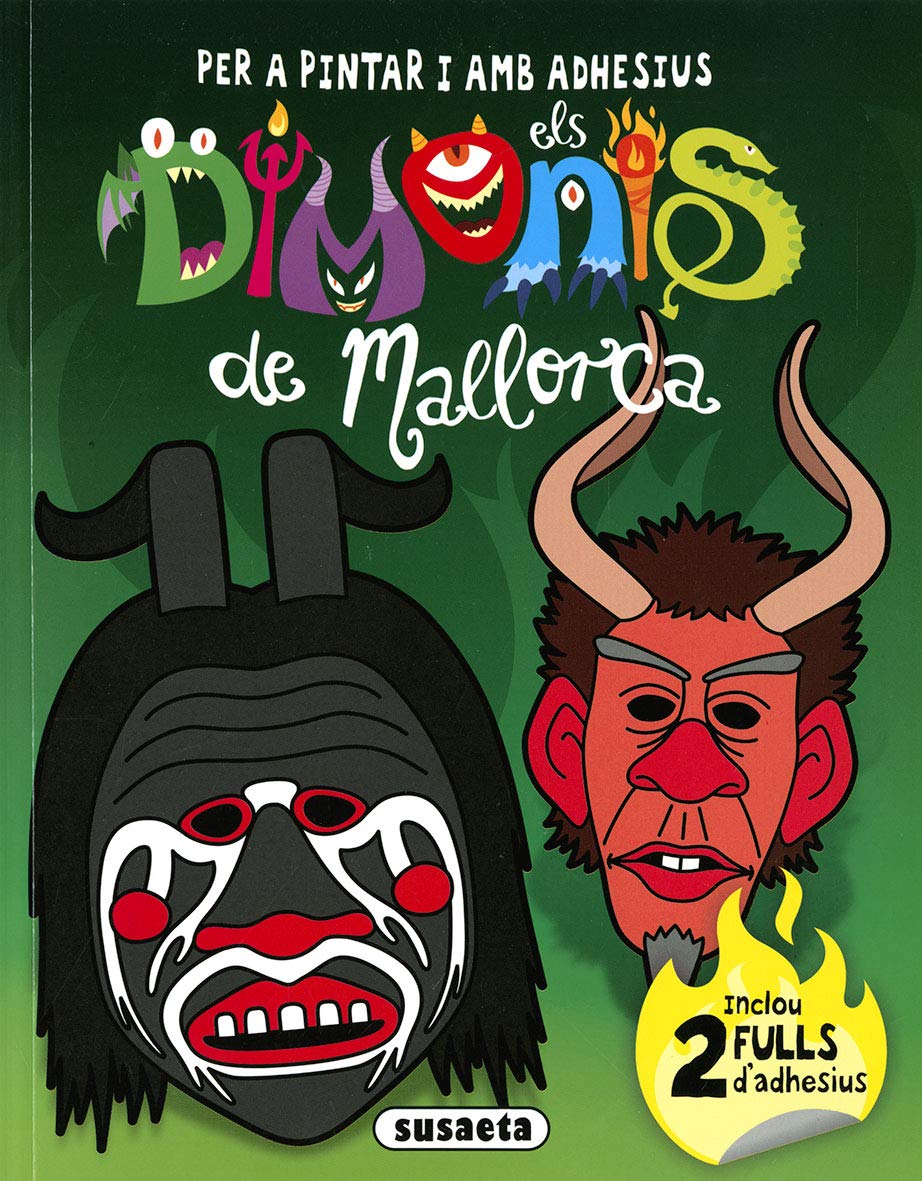 Dimonis de Mallorca per a pintar i amb adhesius 1 book