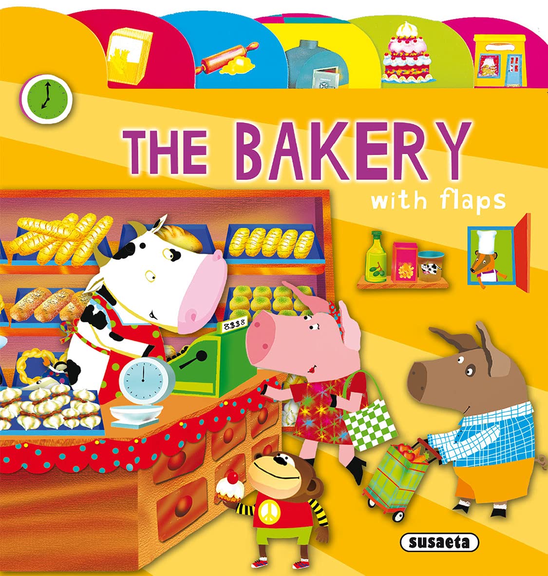 The bakery (Lift-the-Flap Tab book) Tiptoi & Games