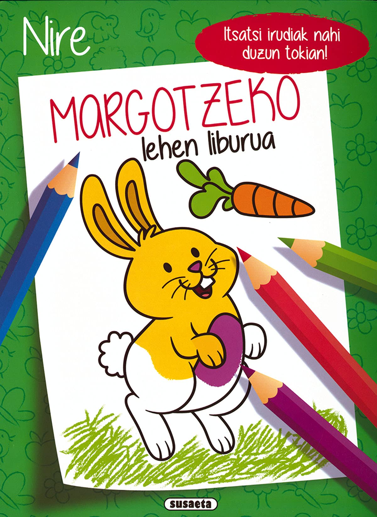 Nire margotzeko lehen liburua - 4 (Irudi itsasgarriak) Tiptoi & Games