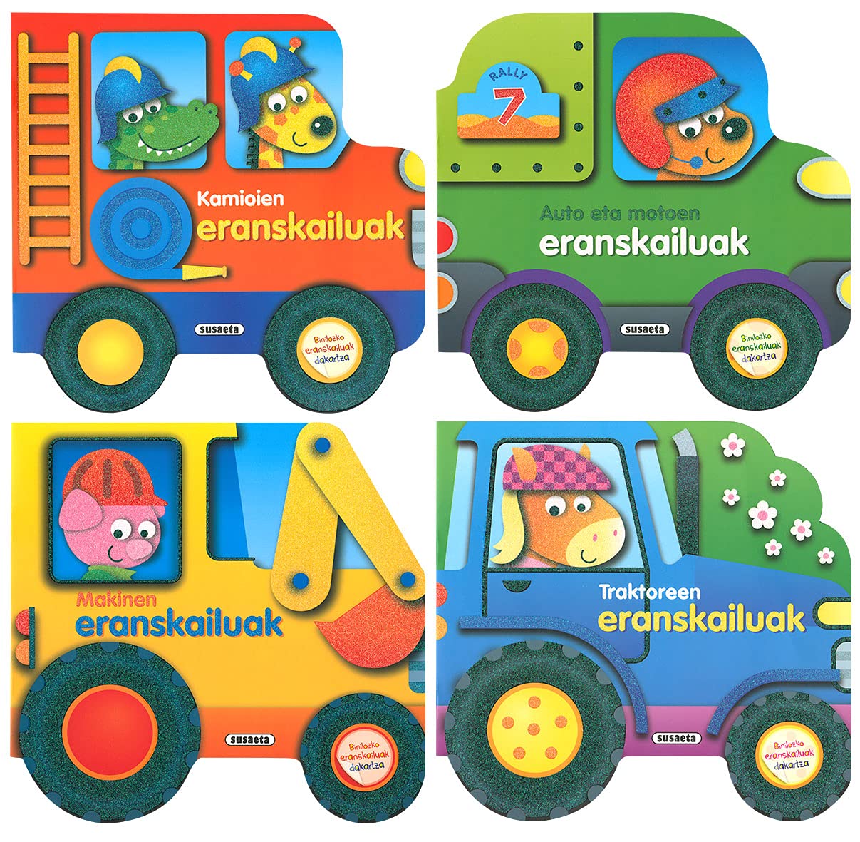 Eraiki ibilgailuak eranskailuekin (4 titulu) Non-fiction