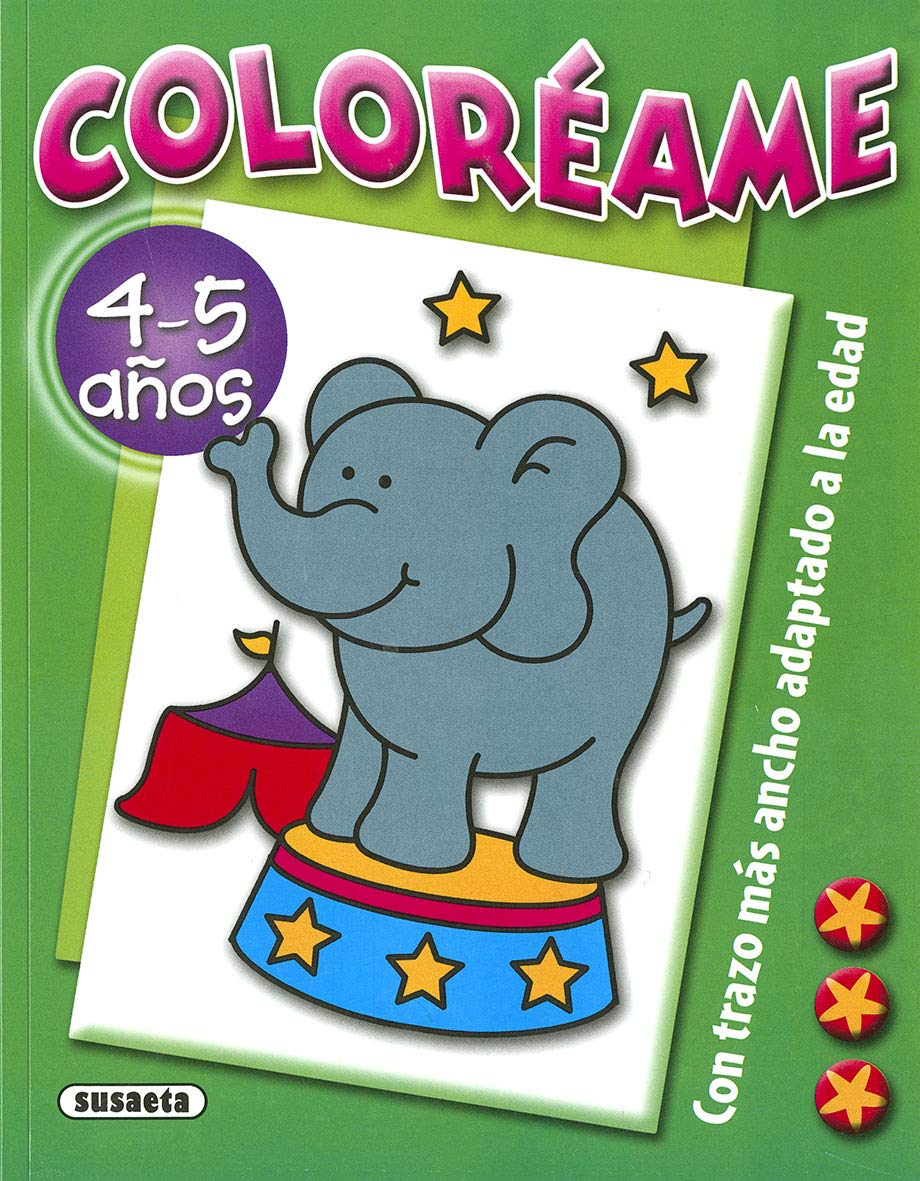 Coloréame 4-5 años book