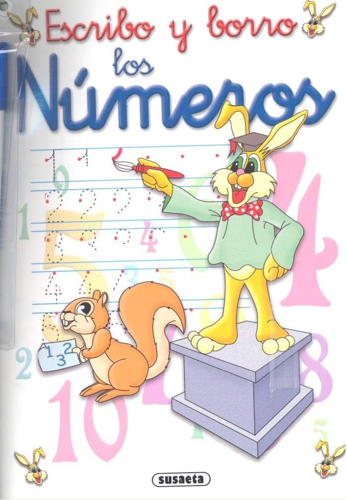 Escribo y borro los números book