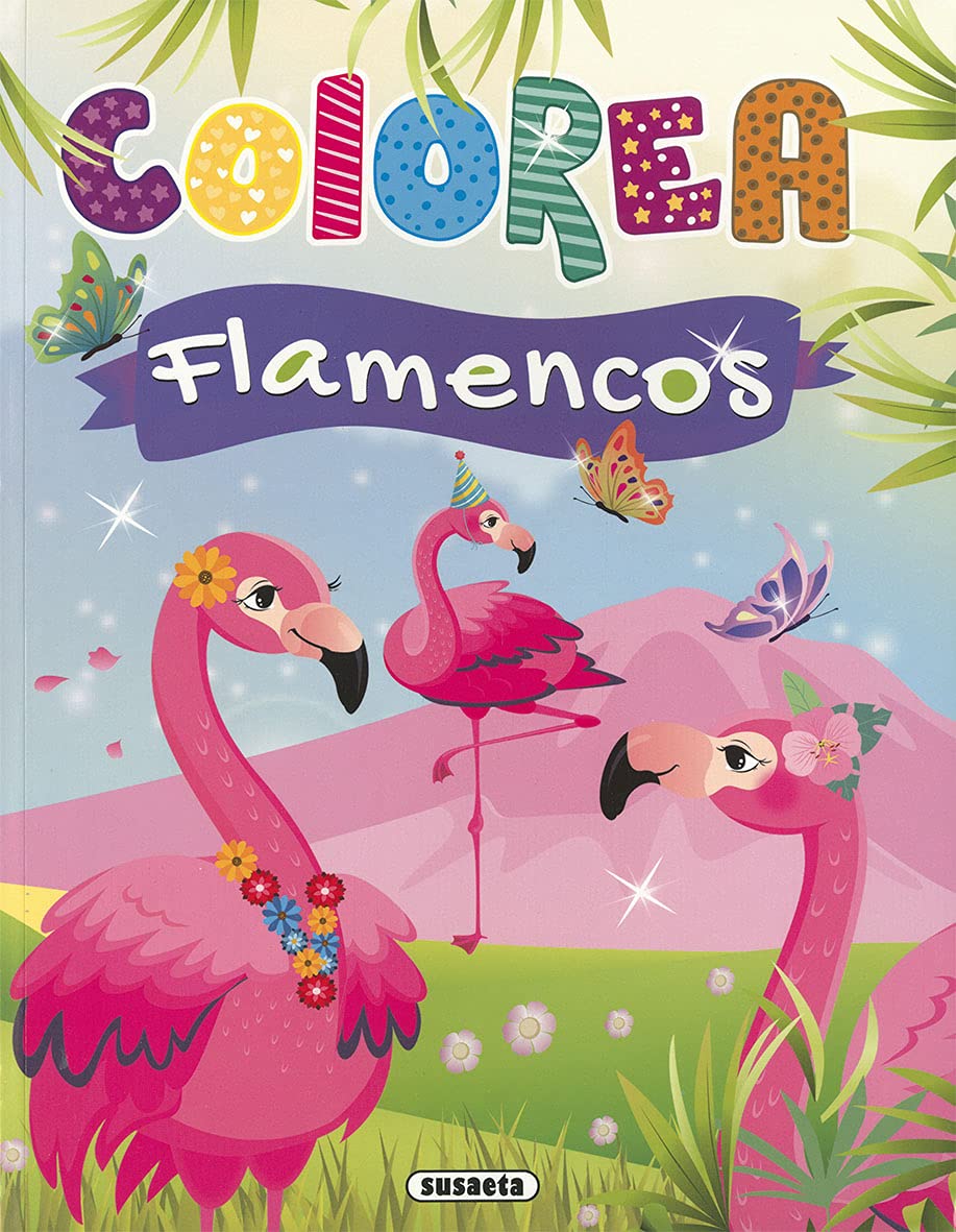 Colorea flamencos book