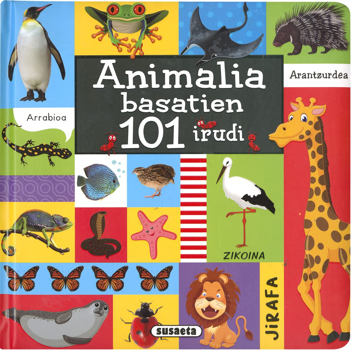 Animalia basatien 101 irudi book