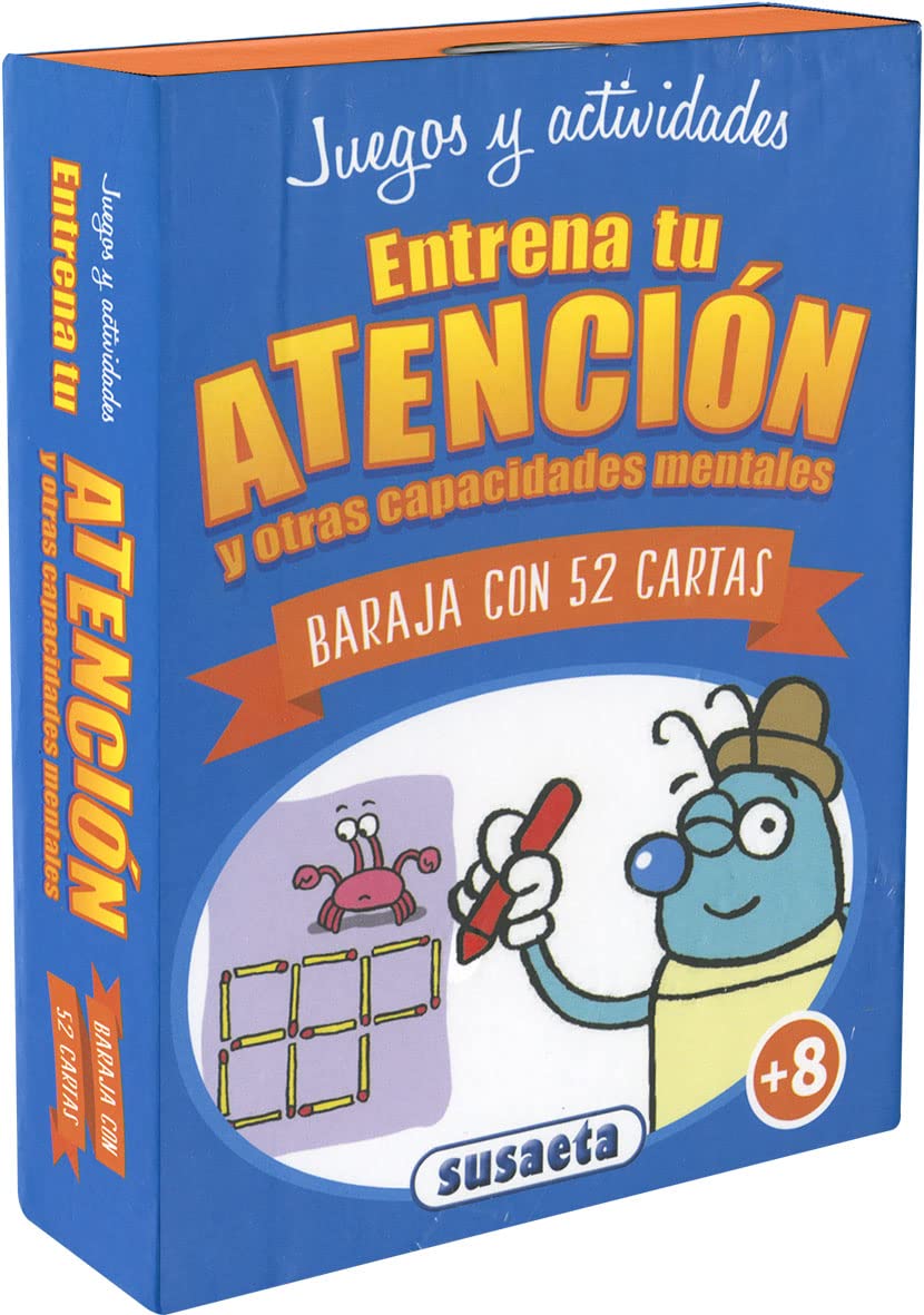 Entrena tu atención y otras capacidades mentales (Juegos y actividades con cartas) Tiptoi & Games