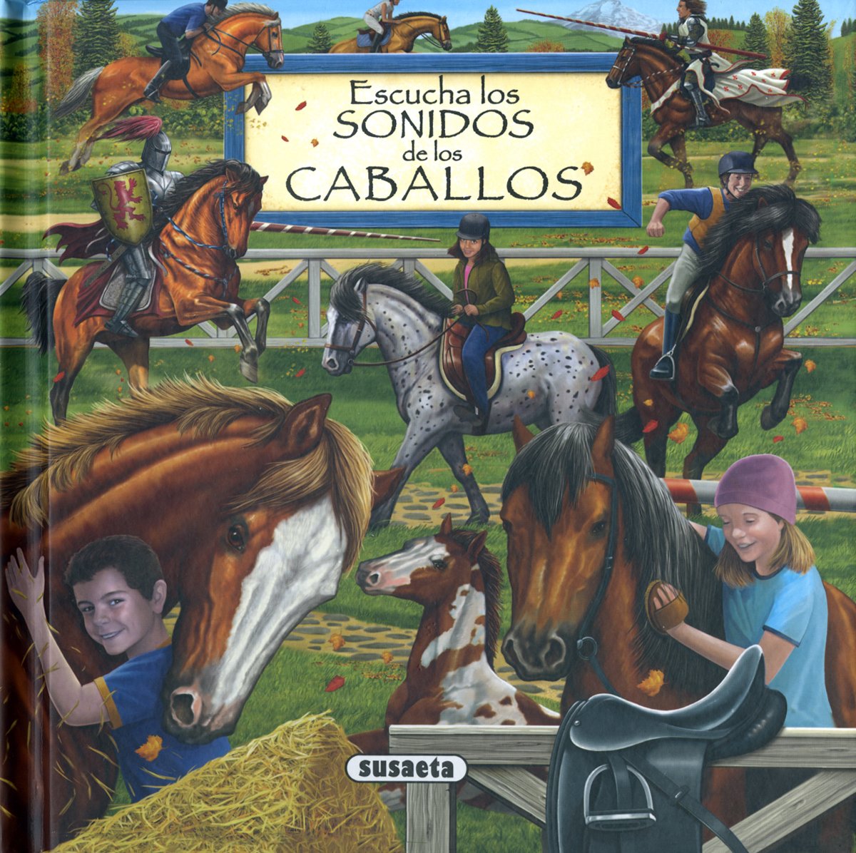 Escucha los sonidos de los caballos book