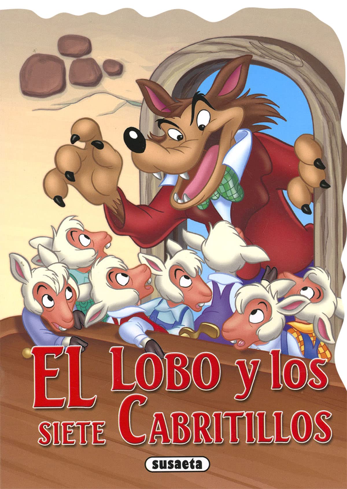 El lobo y los siete cabritillos (Mis Cuentos Troquelados) Children's books