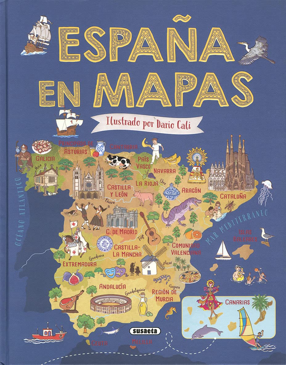 España en mapas (El mundo en mapas) Books