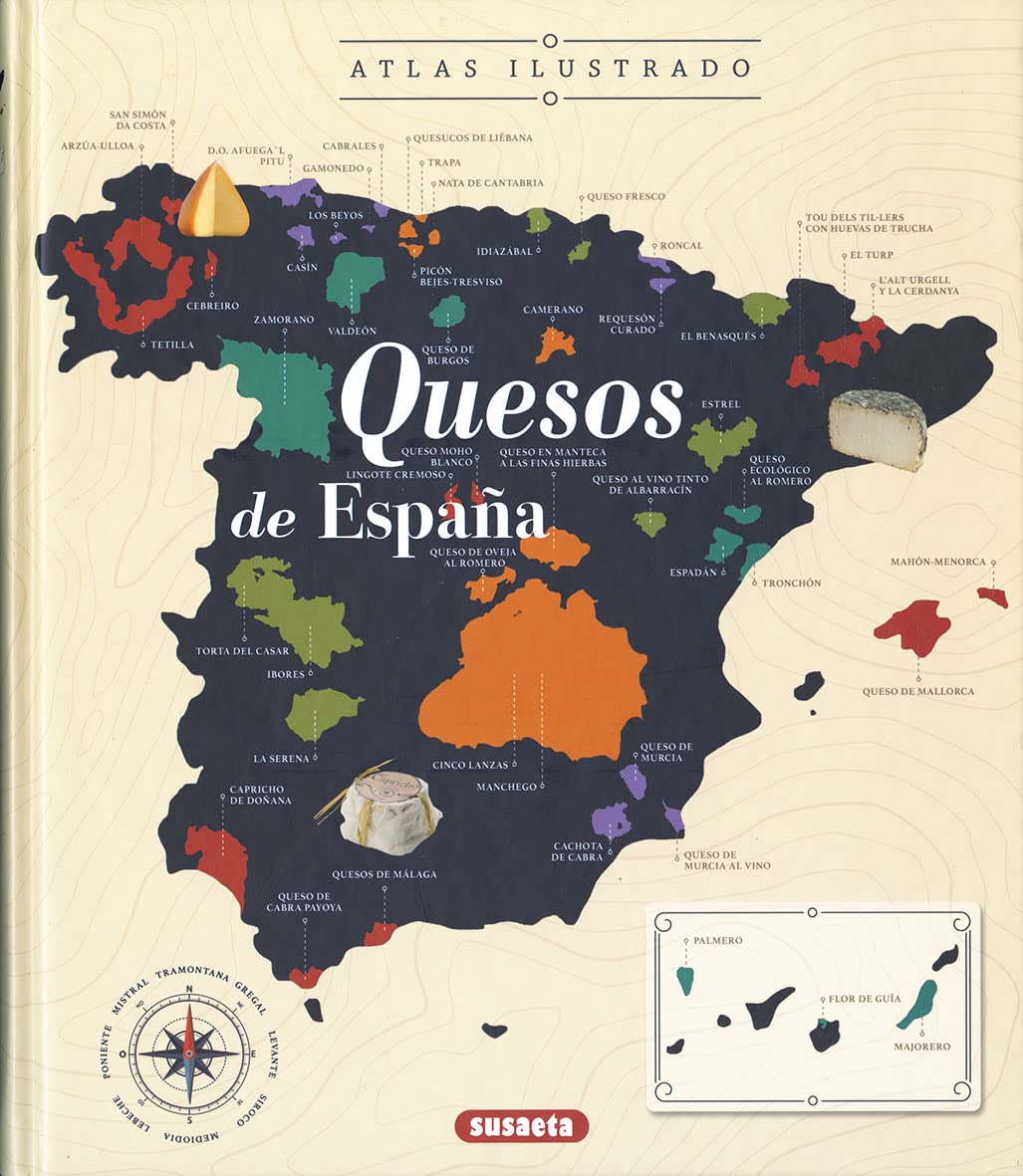 Quesos de España (Atlas Ilustrado) Business, Finance & Career