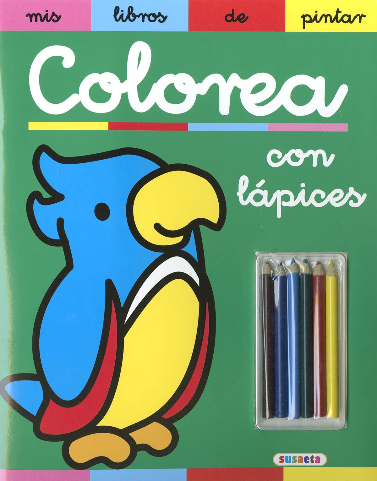 Colorea con lápices (Mis libros de pintar) Tiptoi & Games