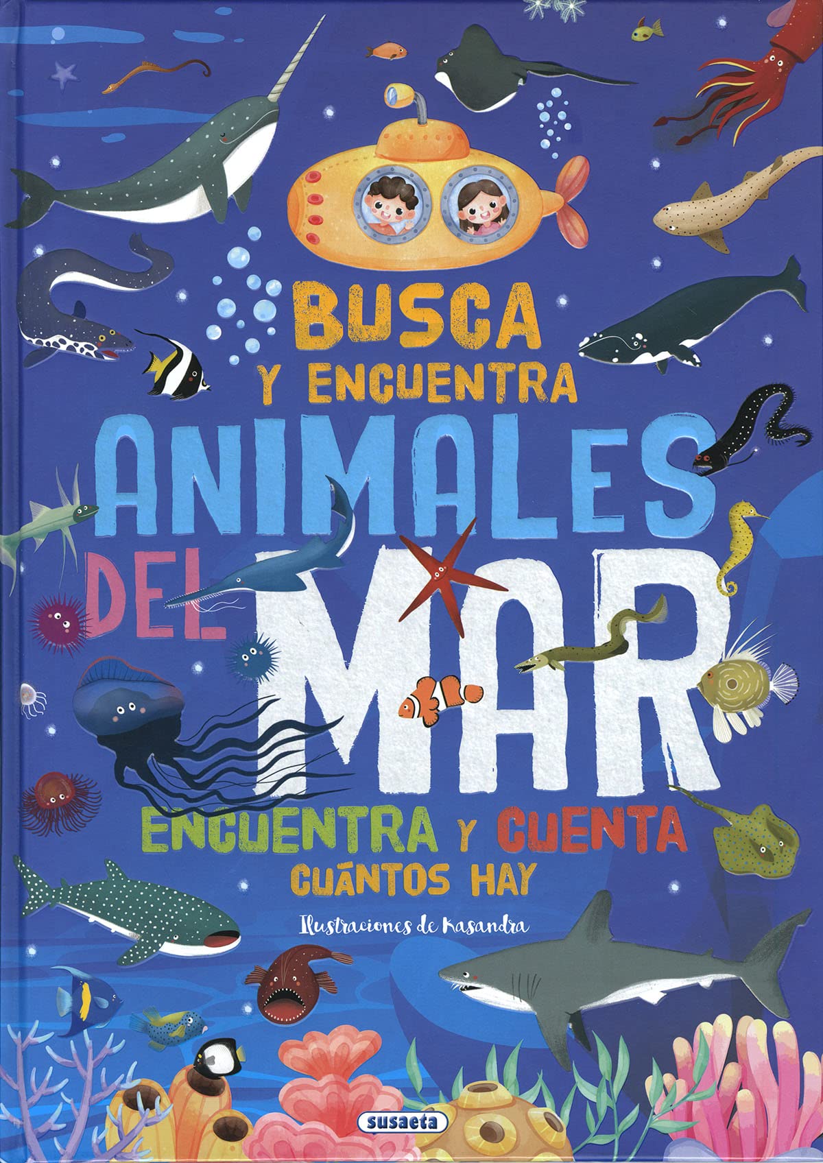 Busca y encuentra animales del mar Non-fiction
