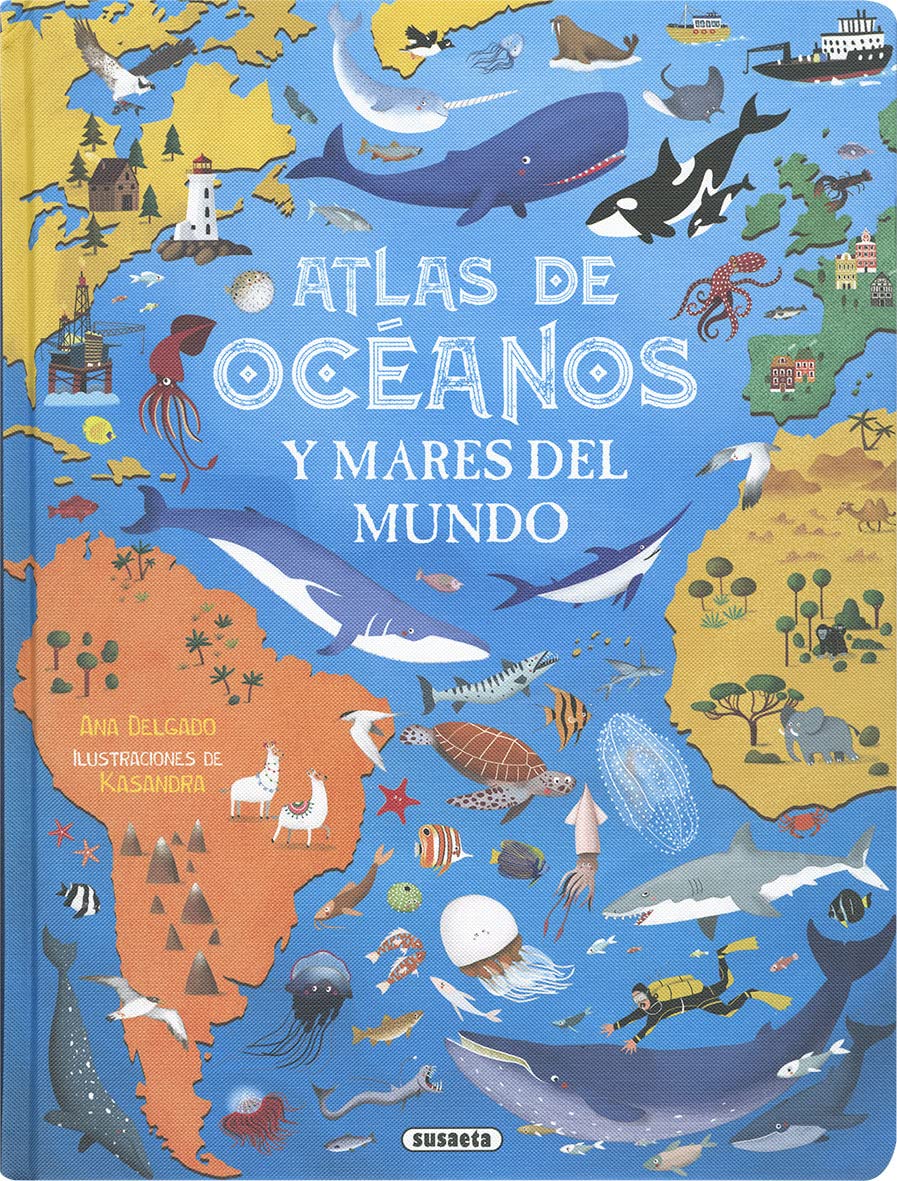 Atlas de océanos y mares del mundo book