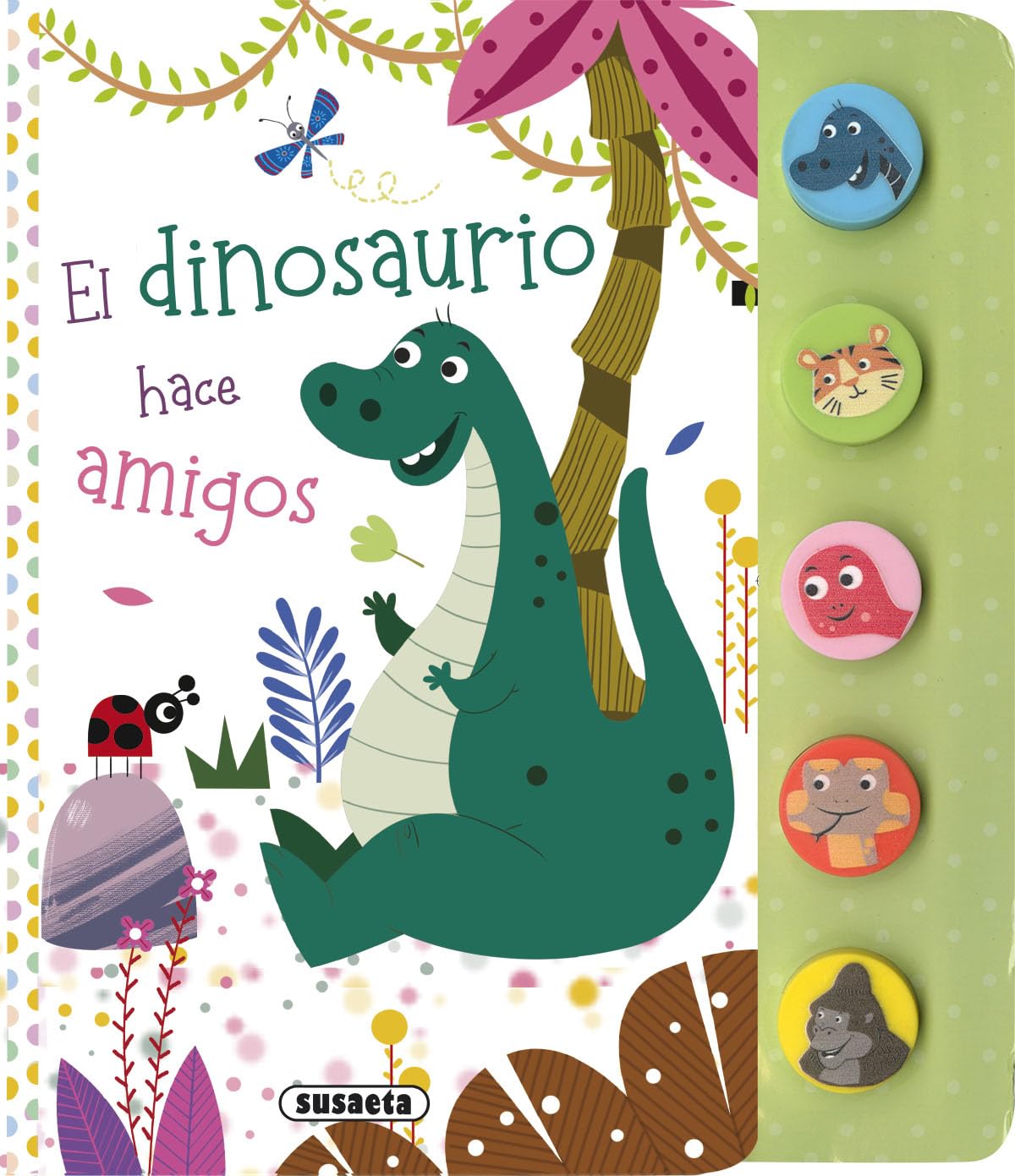El dinosaurio hace amigos book