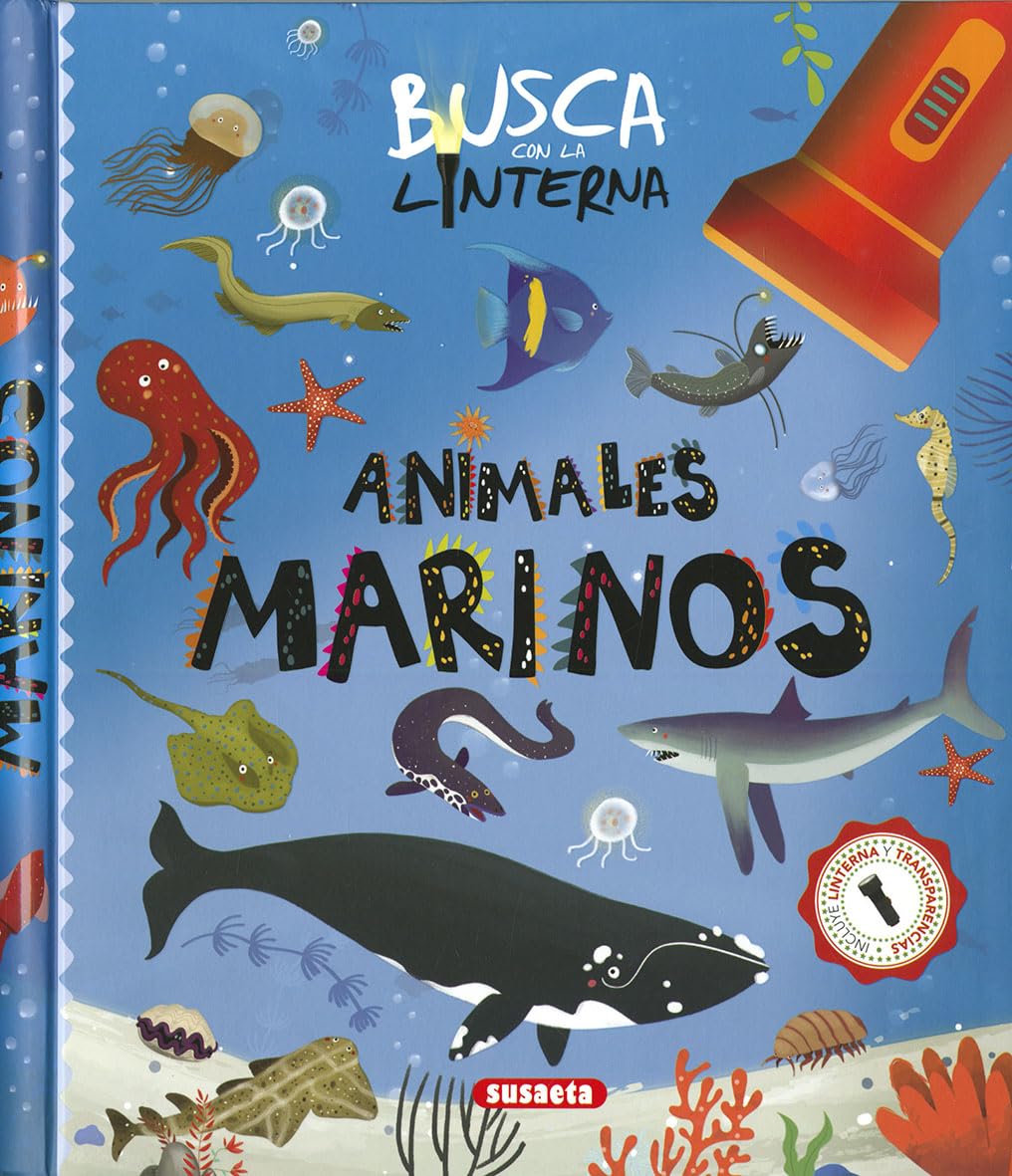 Busca con la linterna animales marinos Non-fiction