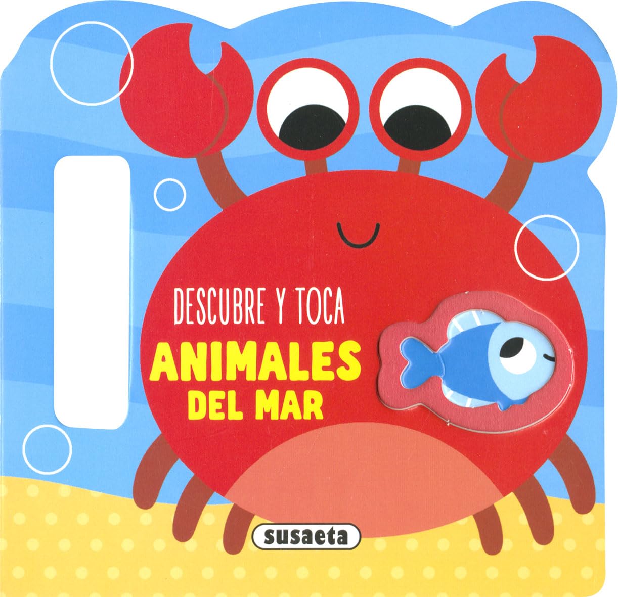 Descubre y toca animales del mar book