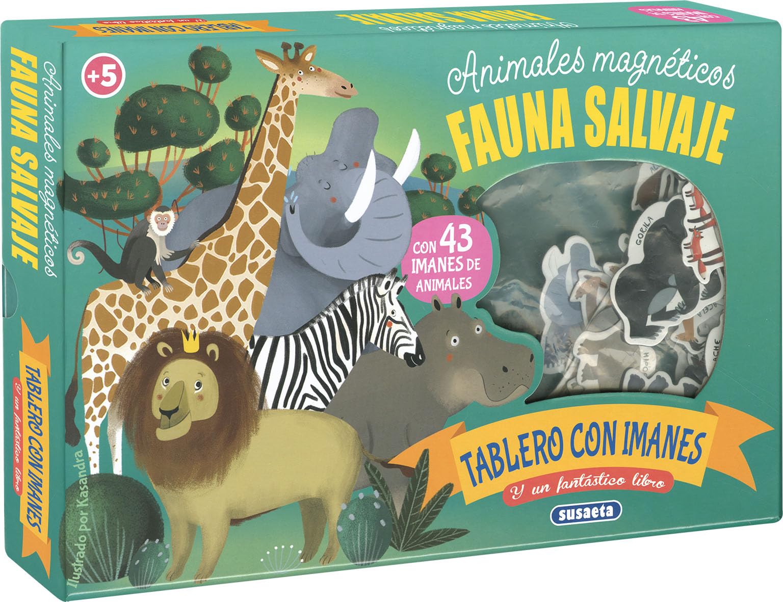 Fauna salvaje (Animales magnéticos) Tiptoi & Games