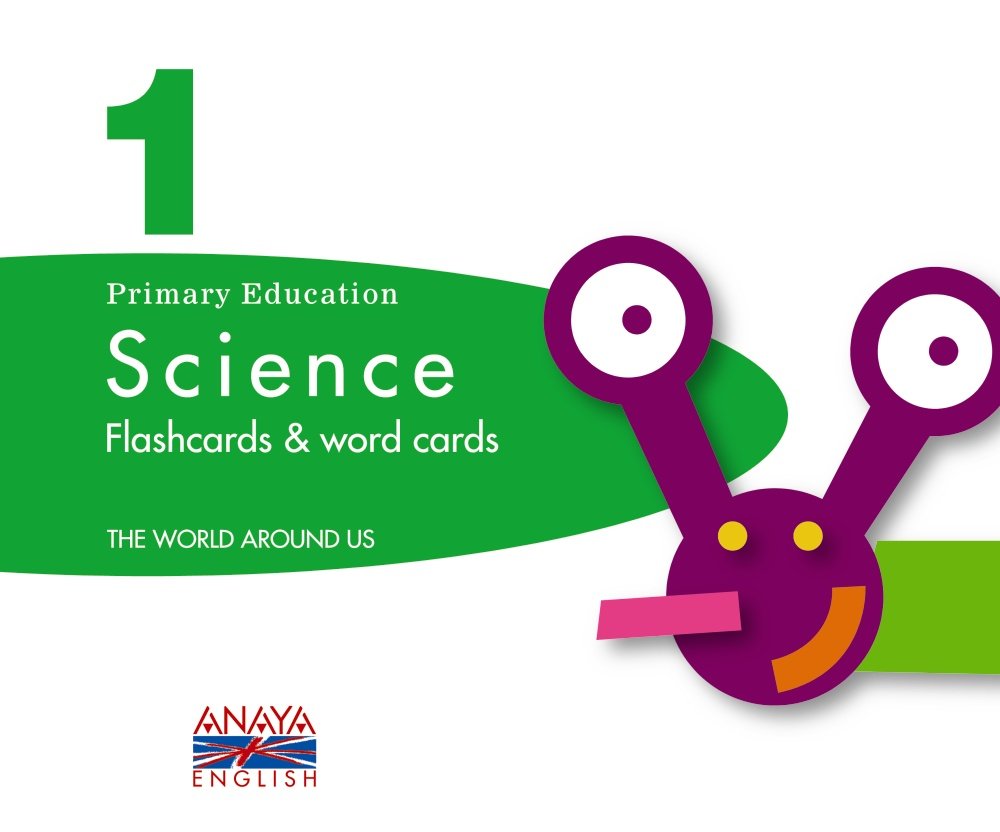 Science 1. Flashcards & word cards. (Anaya English) Books