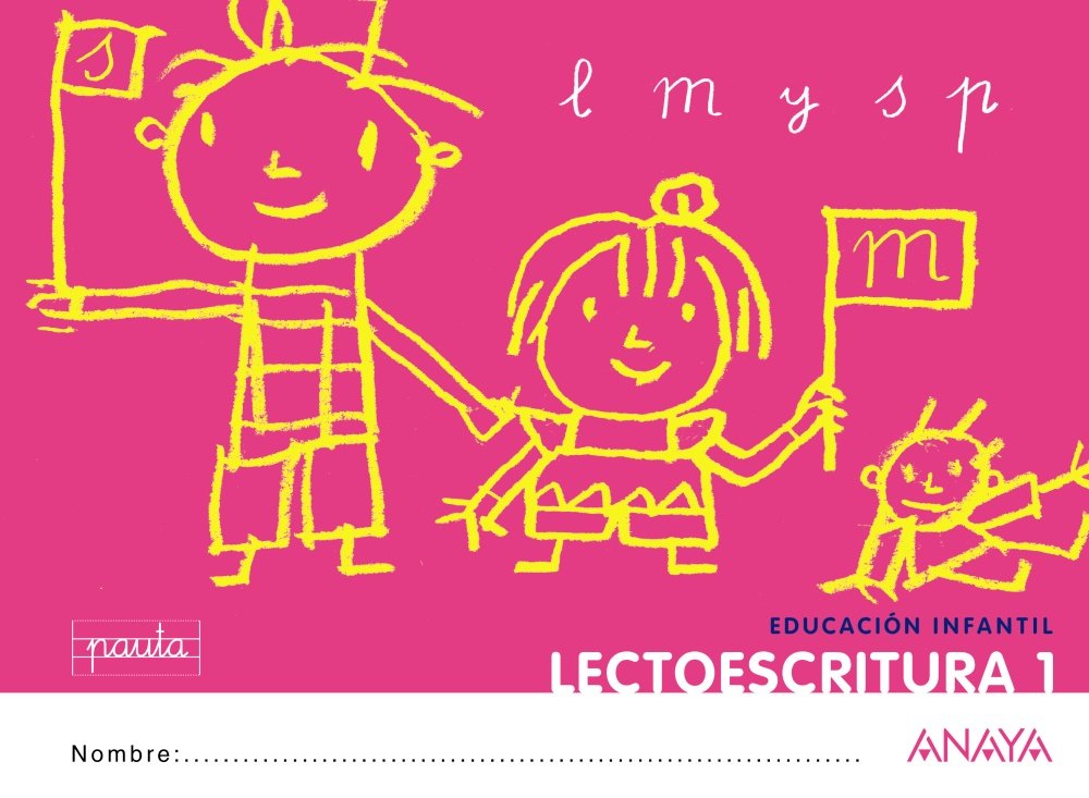 Lectoescritura, 1 Educación Infantil, 4 años. Cuaderno (pauta) (Cuadernos educacion infantil (43)) Learning & Reference