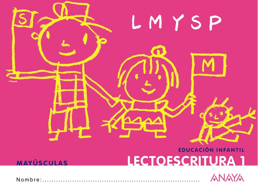 Lectoescritura, iniciación, Educación Infantil, 4 años. Cuaderno 1 (mayúsculas) Learning & Reference