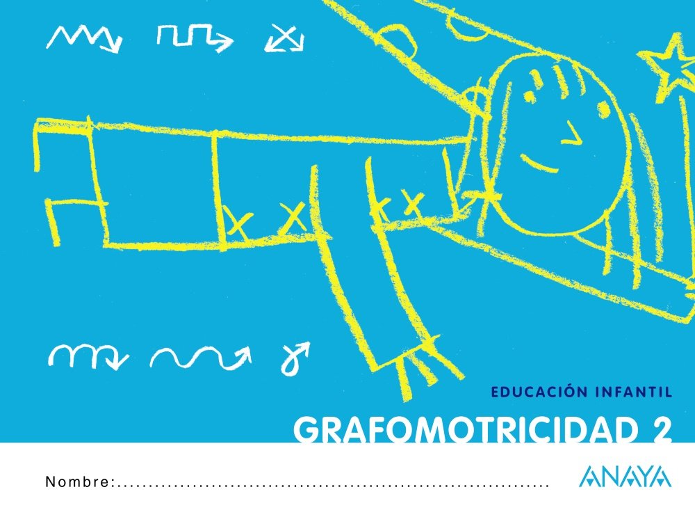 Grafomotricidad, 2 Educación Infantil, 4 años. Cuaderno (Cuadernos educacion infantil (43)) Learning & Reference