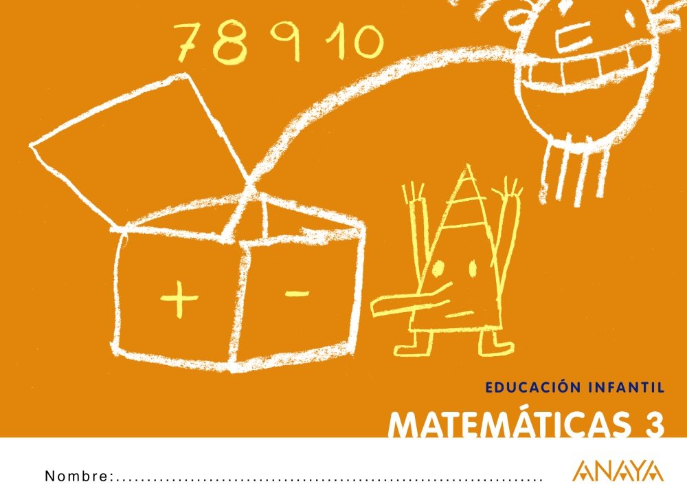 Matemáticas, 3 Educación Infantil, 5 años. Cuaderno (Cuadernos educacion infantil (43)) Learning & Reference
