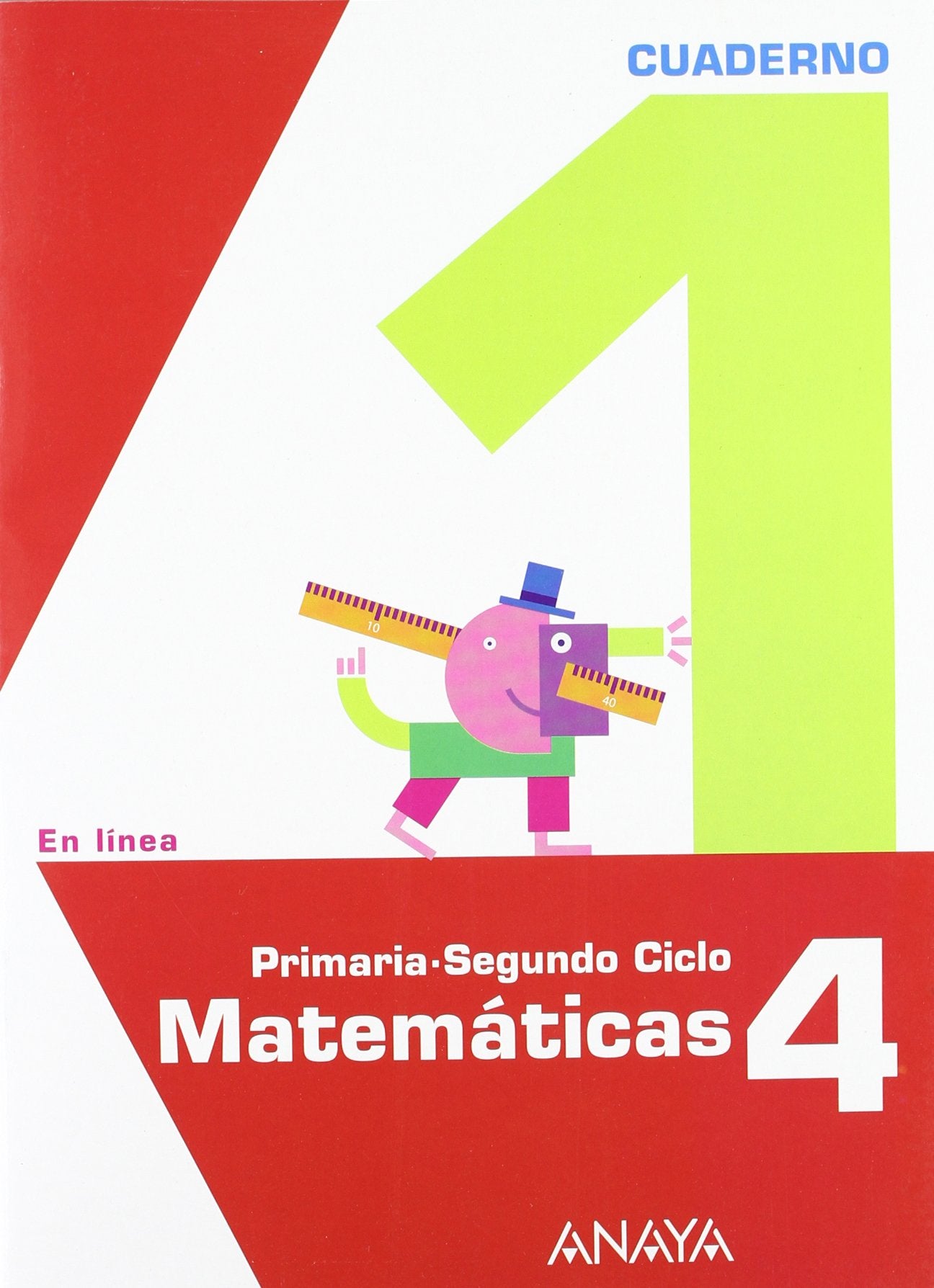 En Línea, matemáticas, 4 Educación Primaria. Cuaderno 1 Books
