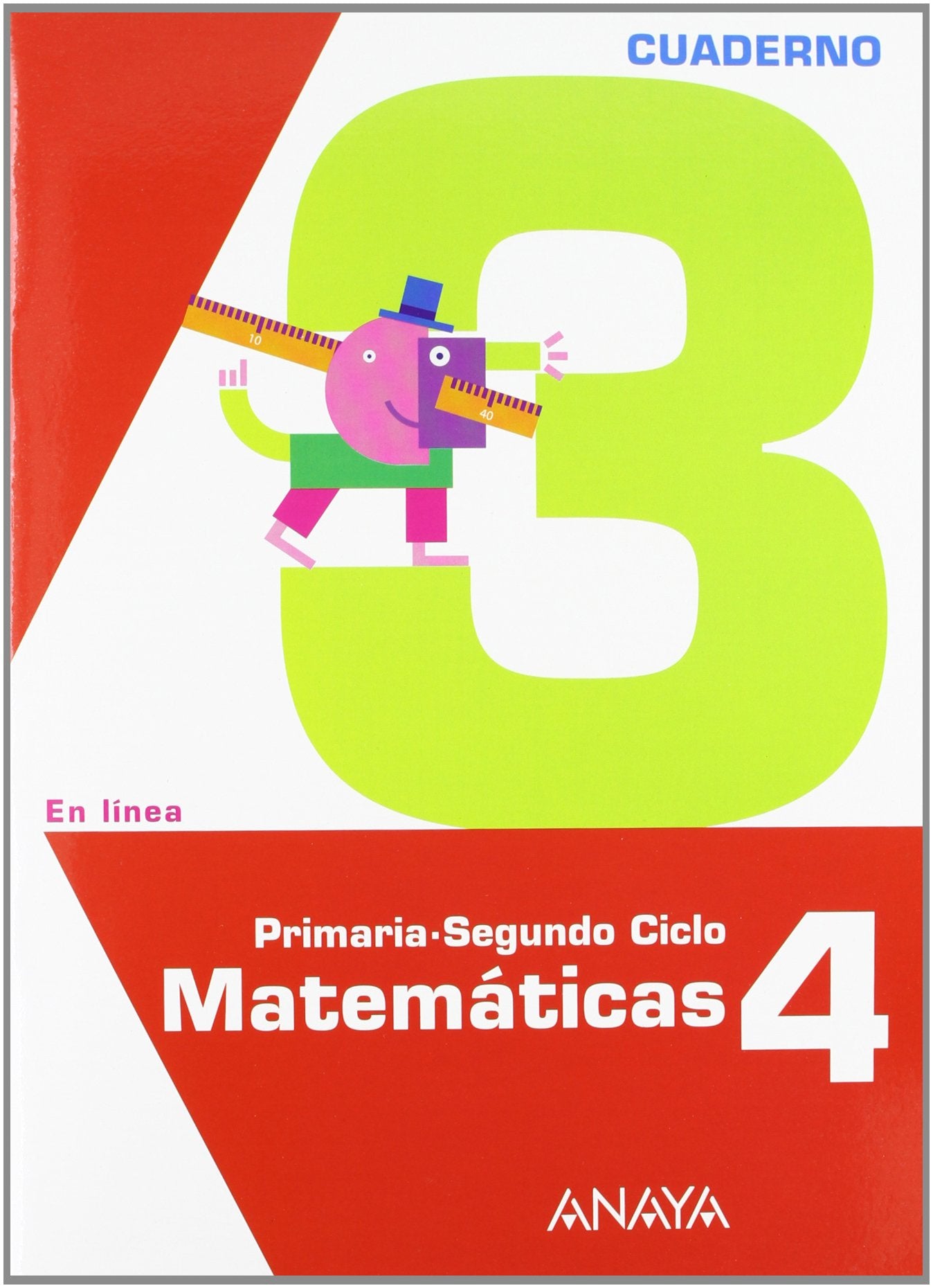 En Línea, matemáticas, 4 Educación Primaria. Cuaderno 3 Books