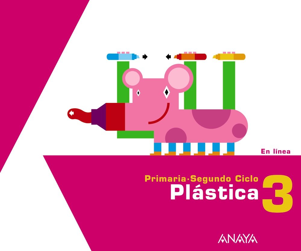 En Línea, plástica, 3 Educación Primaria Books