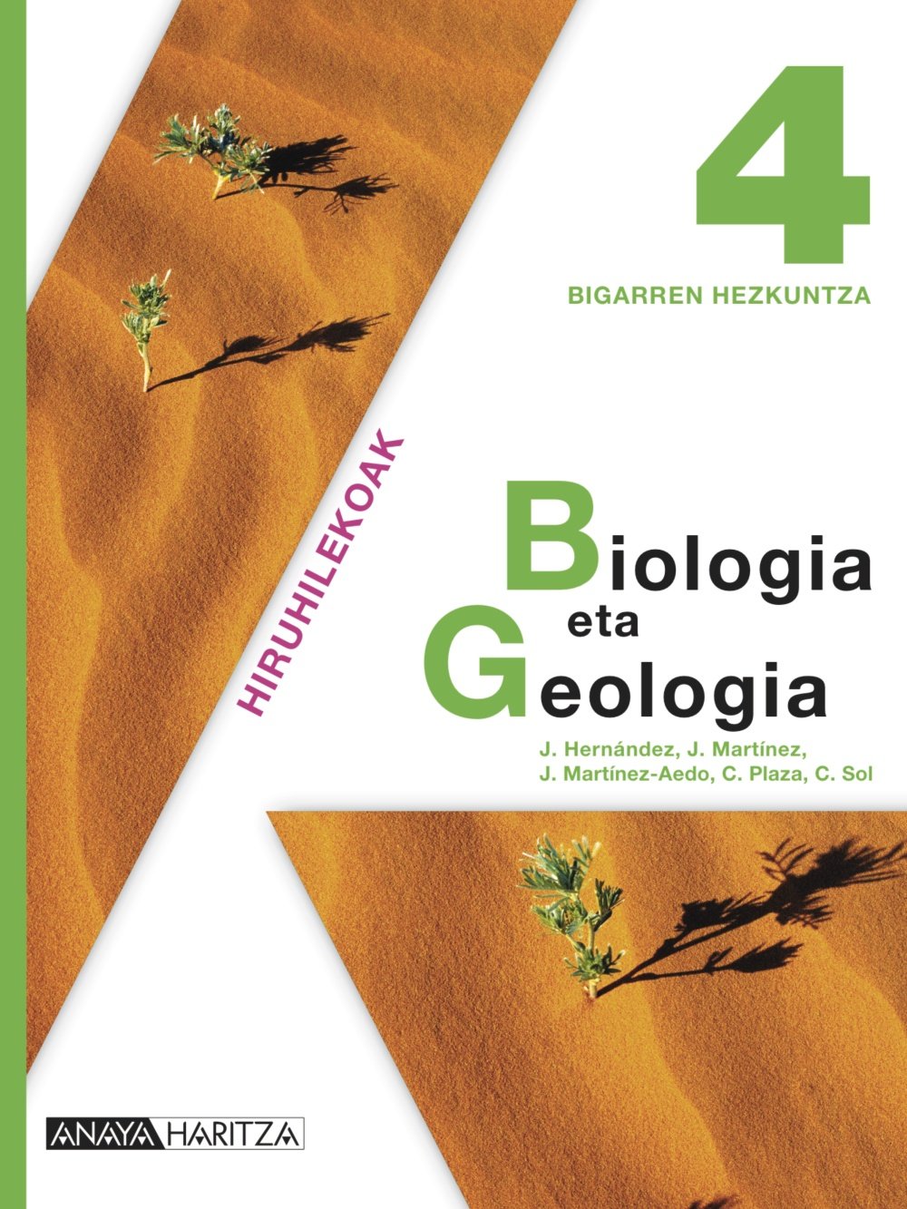 Biologia eta Geologia 4. Books