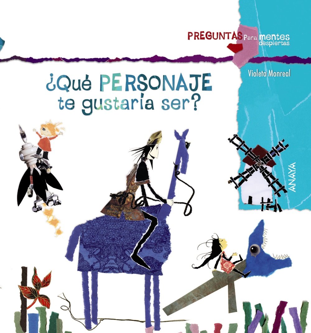 ¿Qué personaje te gustaría ser? / Which character would you like to be? book