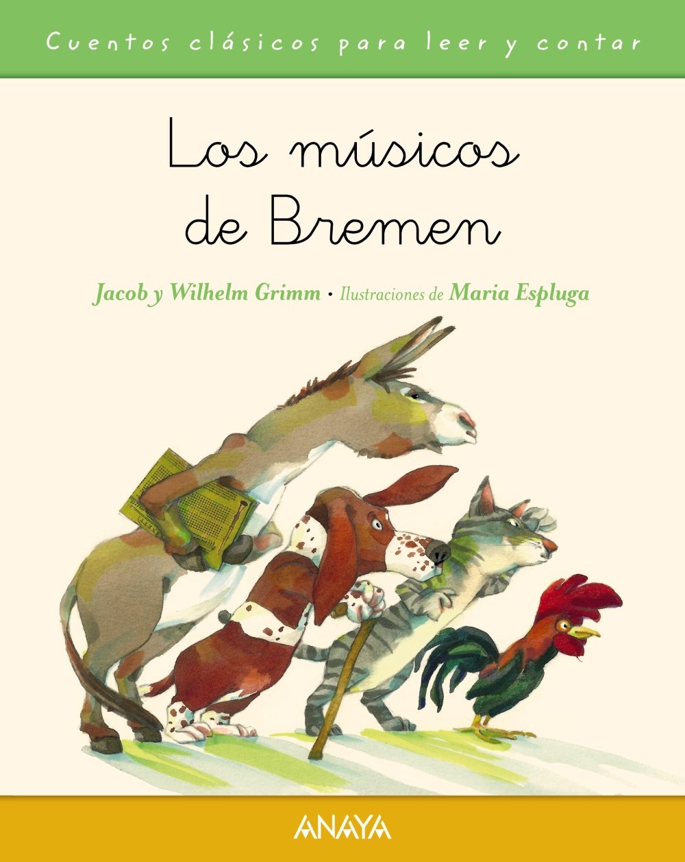 Cuentos clasicos para leer y contar: Los musicos de Bremen book