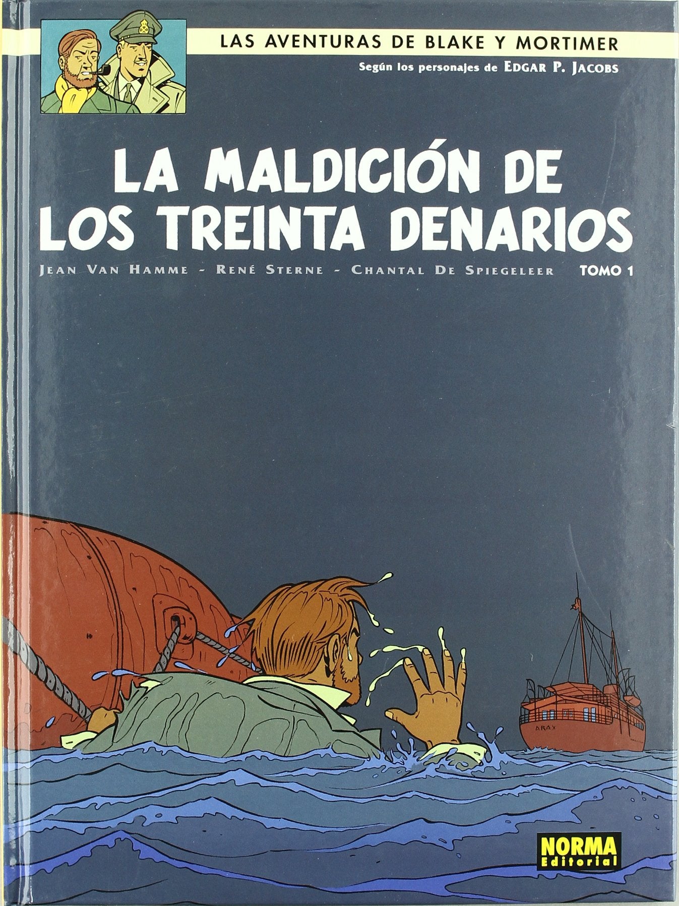 La maldición de los trenta denarios (BLAKE & MORTIMER, Band 1) Manga