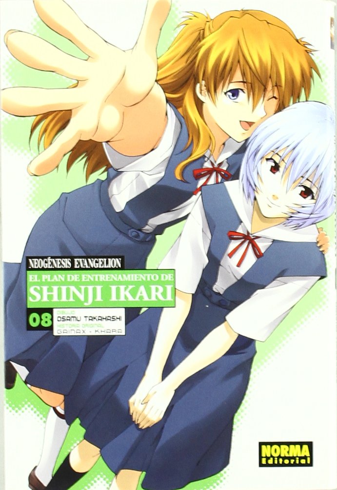 NEOGÉNESIS EVANGELION: EL PLAN DE ENTRENAMIENTO DE SHINJI IKARI 08 (CÓMIC MANGA) Manga
