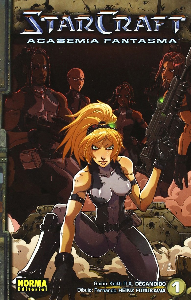 Starcraft 1 Academia fantasma / Ghost Academy book