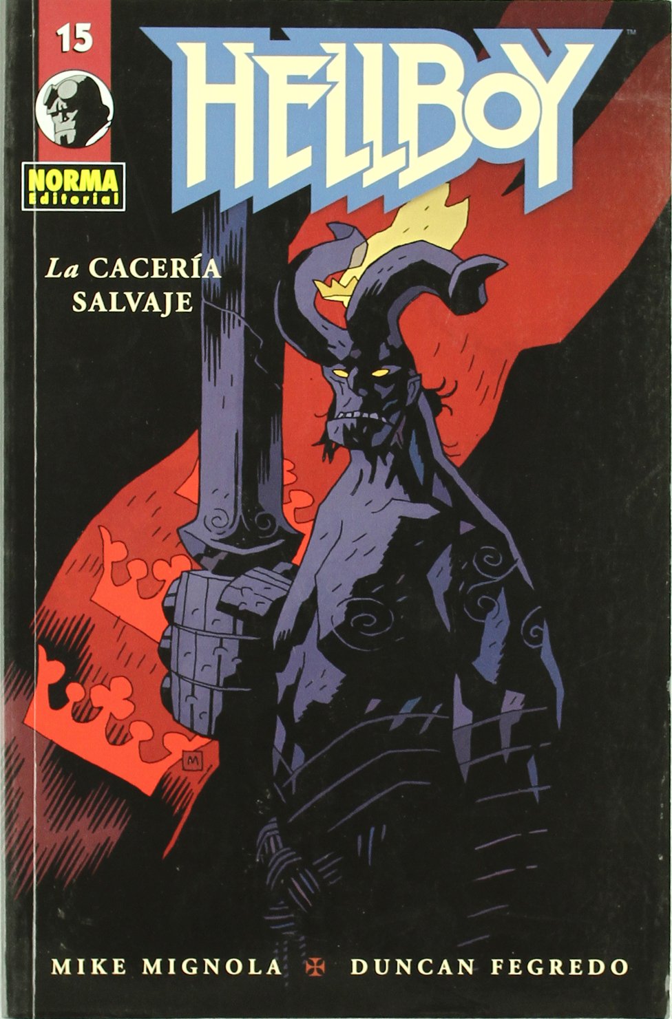 Hellboy 15, La cacería salvaje book